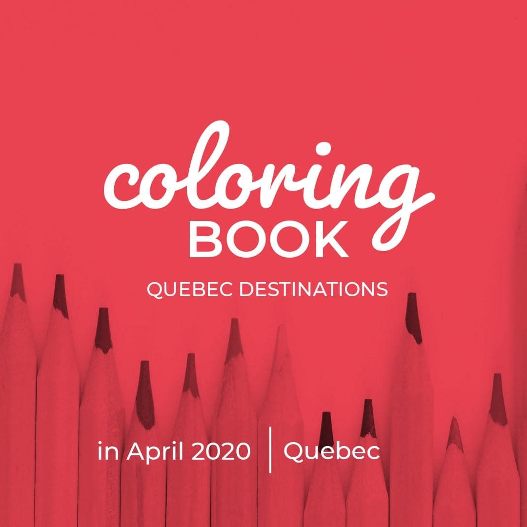 Colouring book: Quebec destinations
