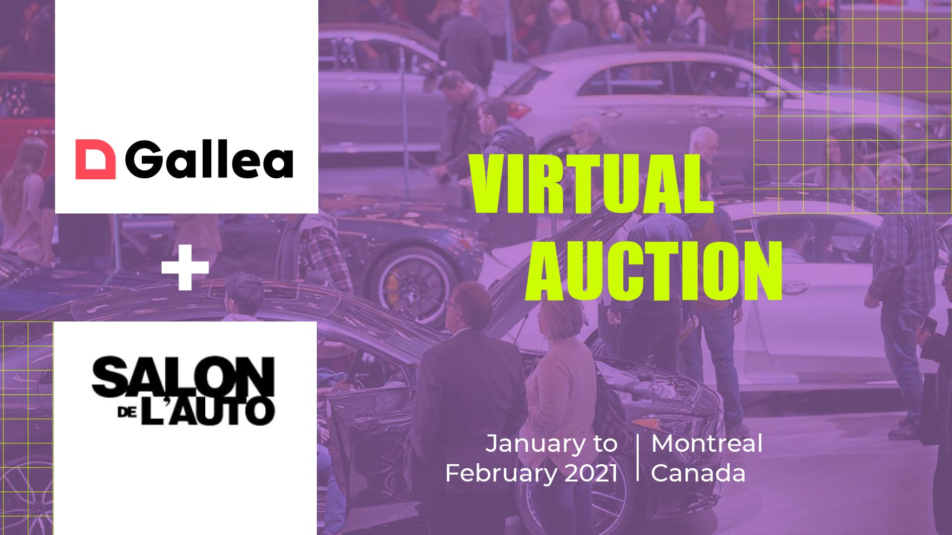 Virtual auction, Salon de l’auto