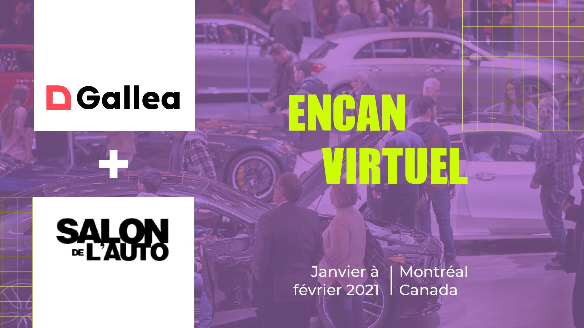 Encan virtuel, Salon de l’Auto